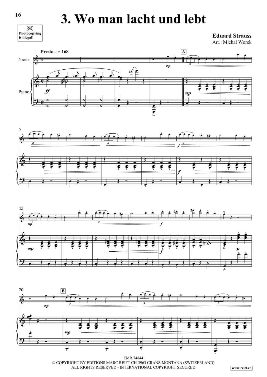 The Charm Of Vienna Volume 3 Piccolo scores gallery preview page 8