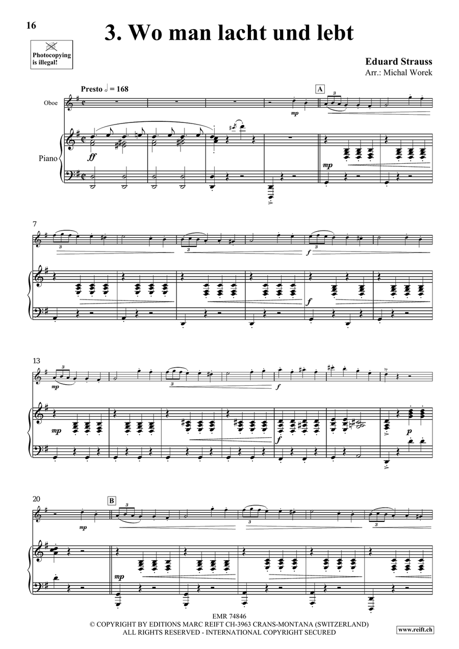 The Charm Of Vienna Volume 3 Piano Accompaniment scores gallery preview page 8