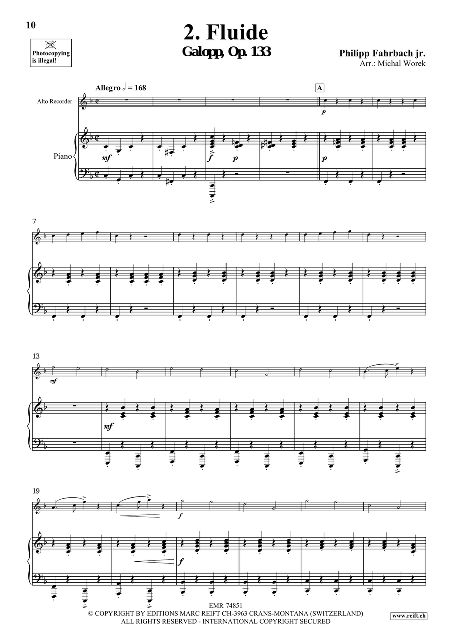 The Charm Of Vienna Volume 3 Alto Recorder scores gallery preview page 6