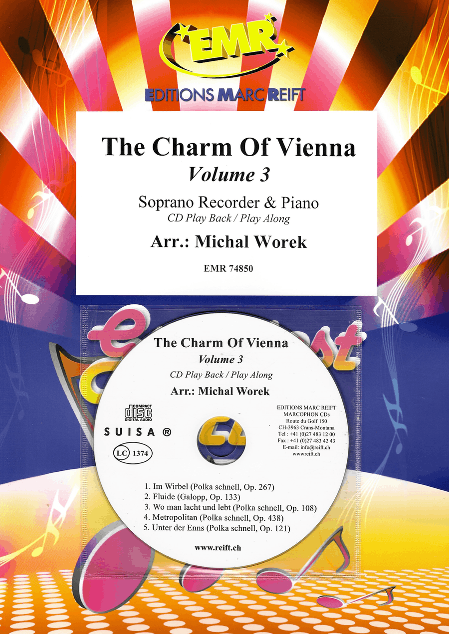 The Charm Of Vienna Volume 3 Soprano Recorder scores gallery preview page 1