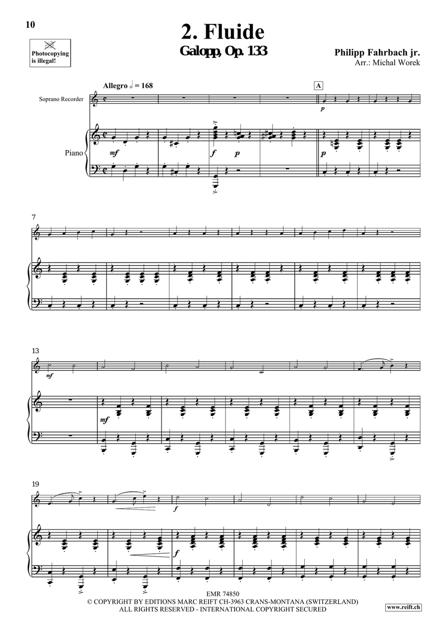 The Charm Of Vienna Volume 3 Soprano Recorder scores gallery preview page 6