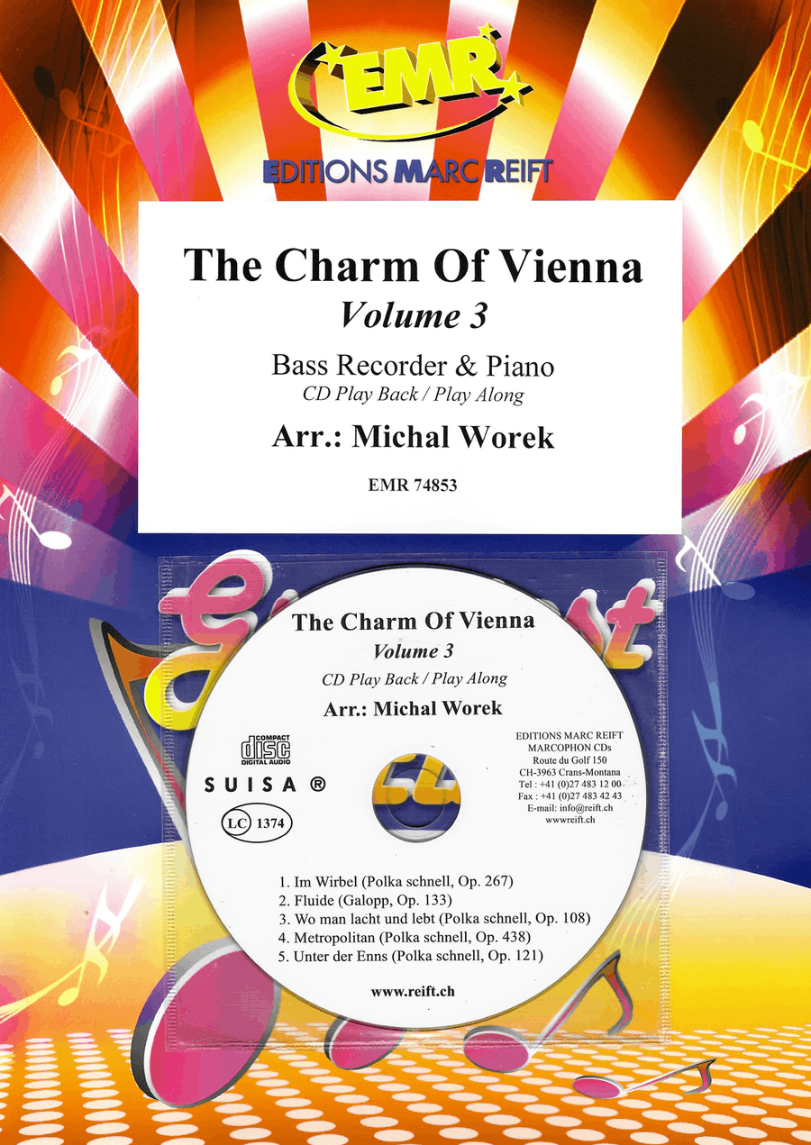 The Charm Of Vienna Volume 3 Bass Recorder scores gallery preview page 1