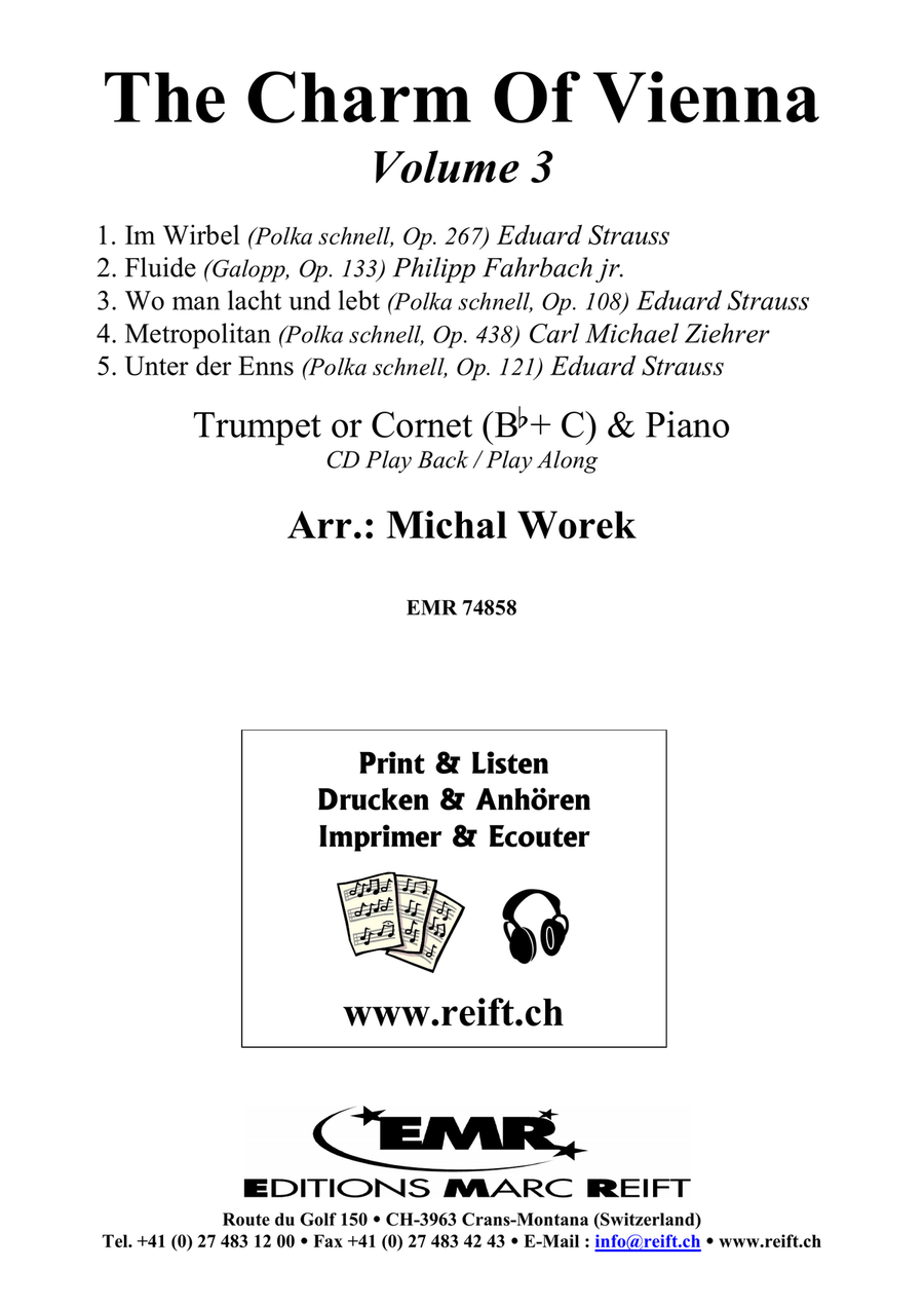 The Charm Of Vienna Volume 3 Cornet scores gallery preview page 2