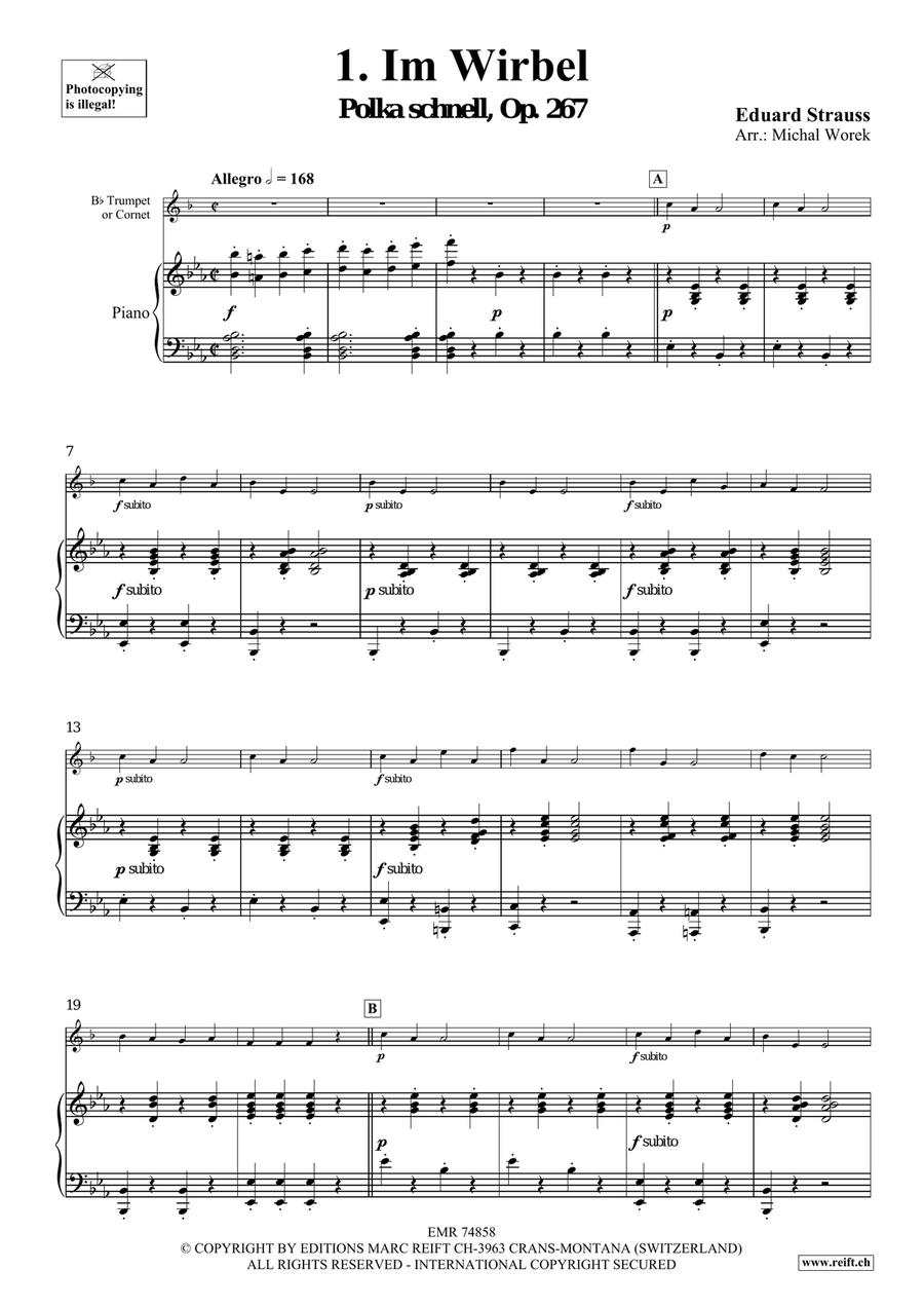 The Charm Of Vienna Volume 3 Cornet scores gallery preview page 4