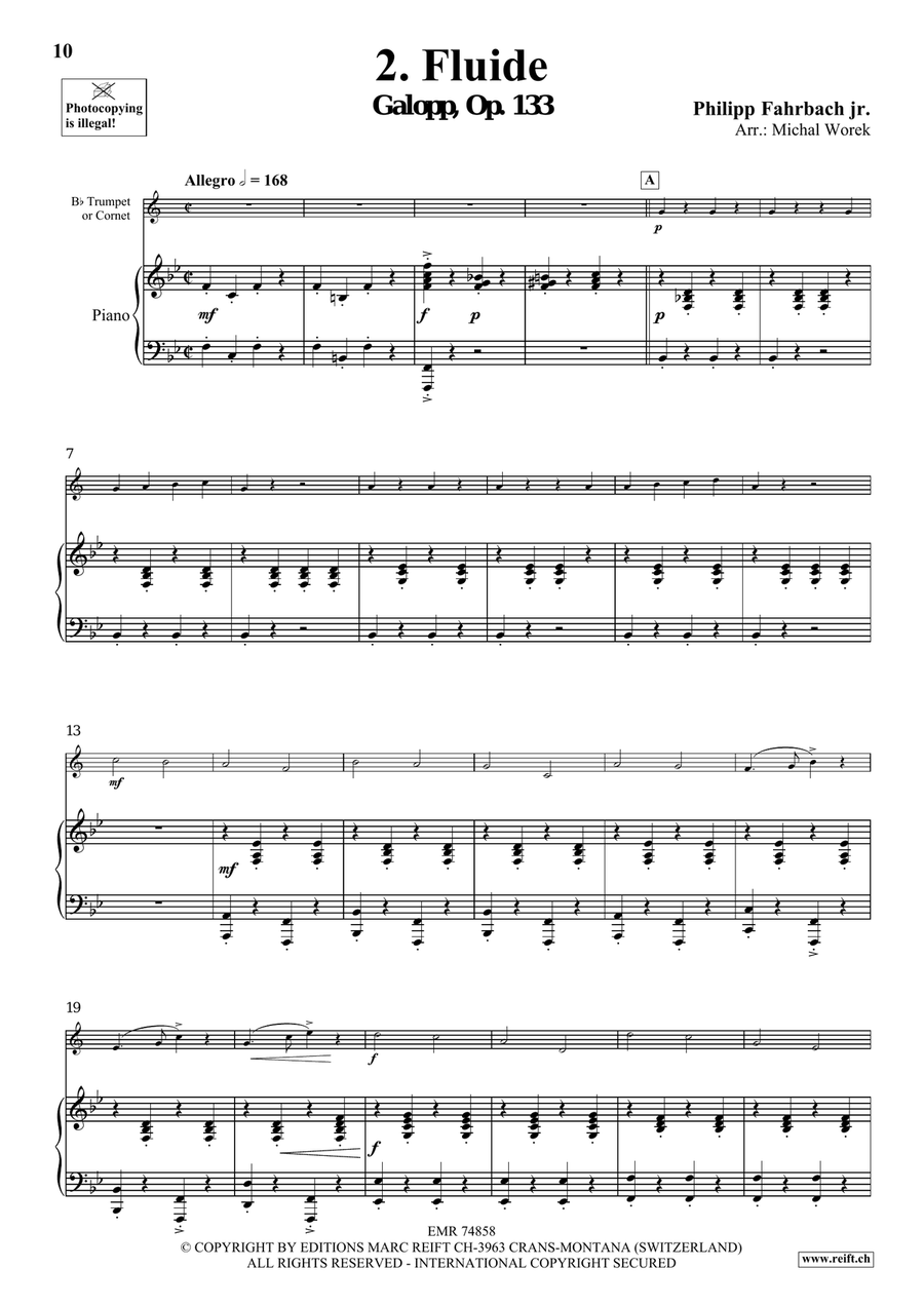 The Charm Of Vienna Volume 3 Cornet scores gallery preview page 6