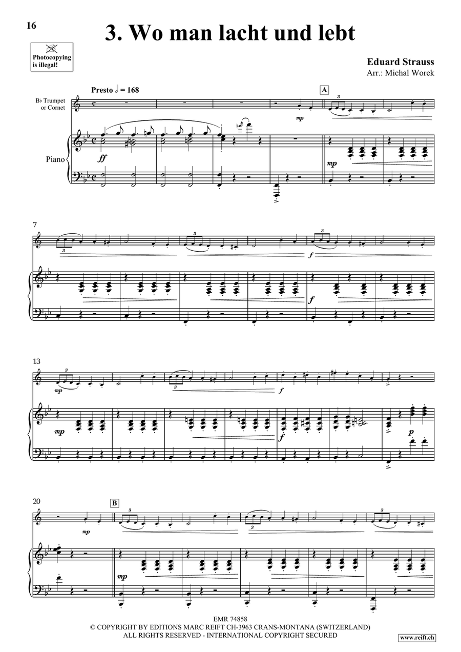 The Charm Of Vienna Volume 3 Cornet scores gallery preview page 8
