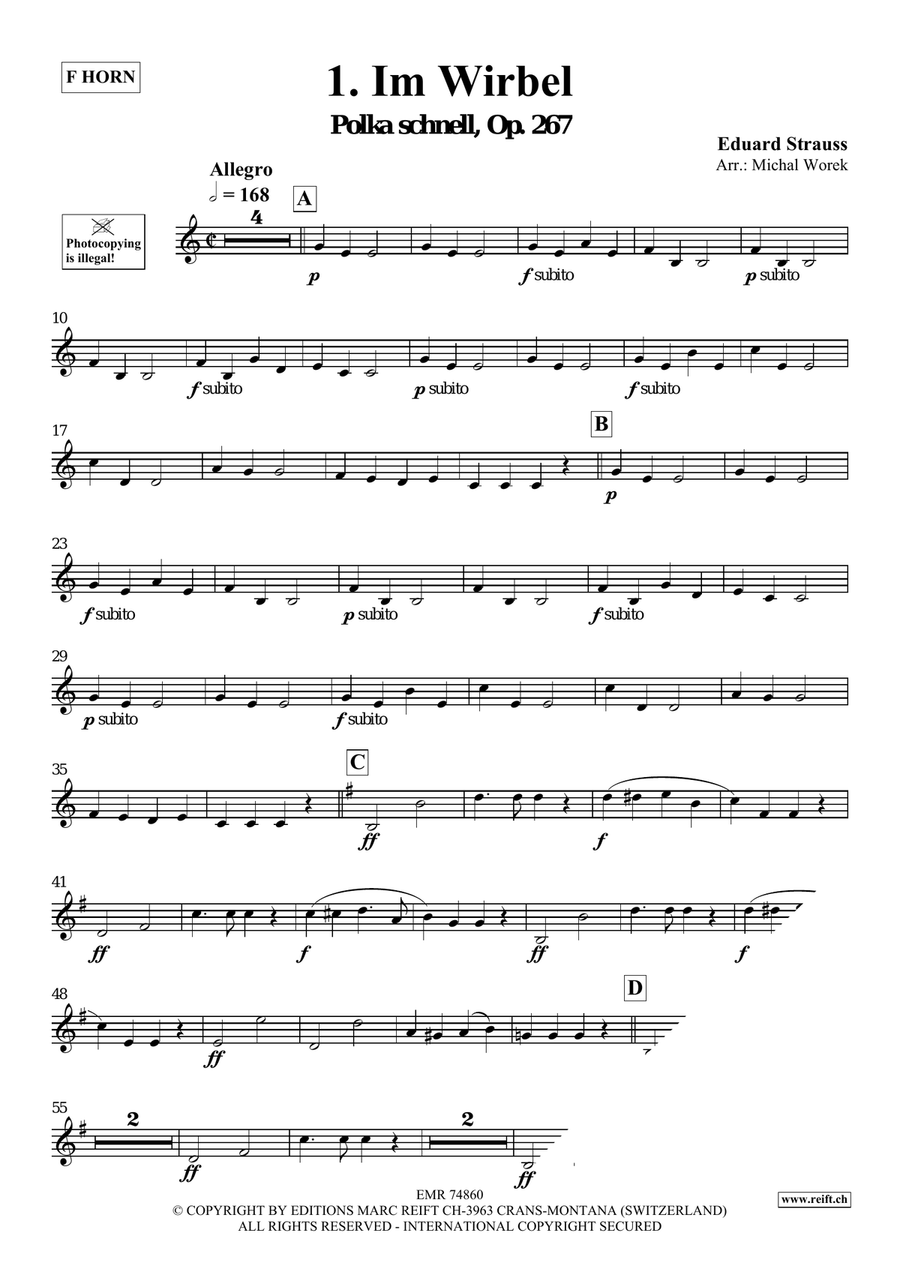 The Charm Of Vienna Volume 3 Horn scores gallery preview page 3