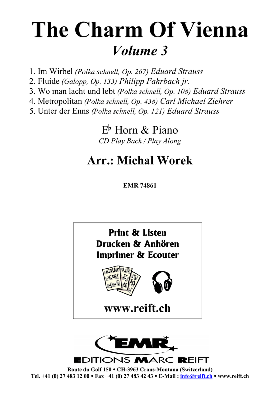 The Charm Of Vienna Volume 3 Horn scores gallery preview page 2