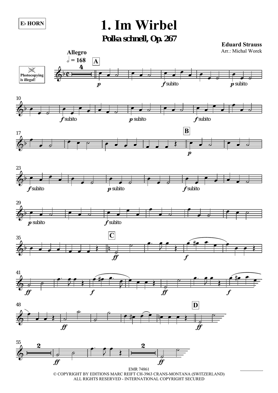 The Charm Of Vienna Volume 3 Horn scores gallery preview page 3