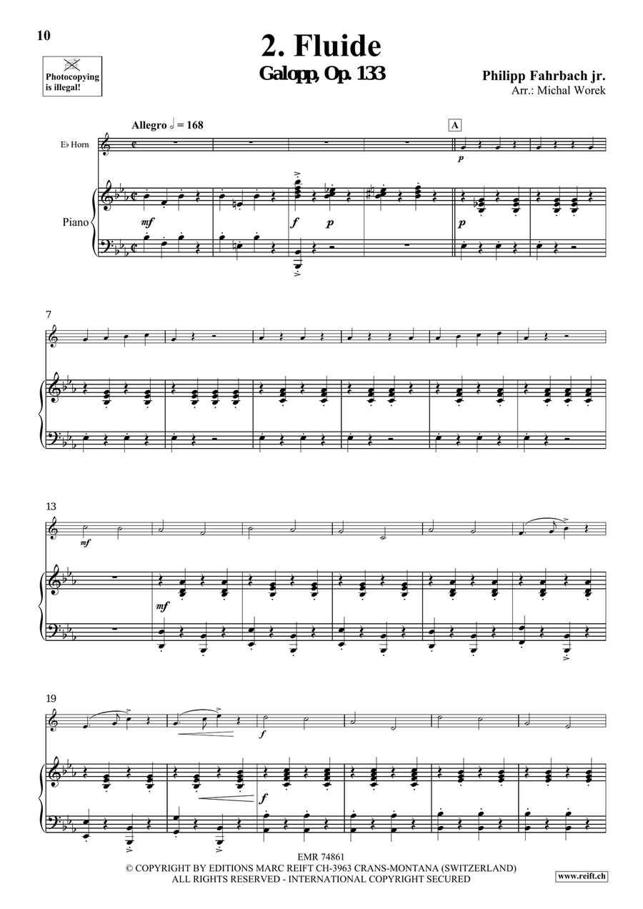 The Charm Of Vienna Volume 3 Horn scores gallery preview page 6