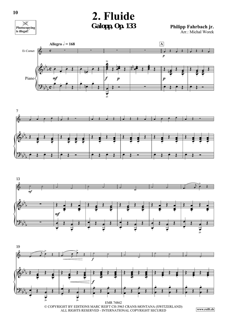 The Charm Of Vienna Volume 3 Cornet scores gallery preview page 6