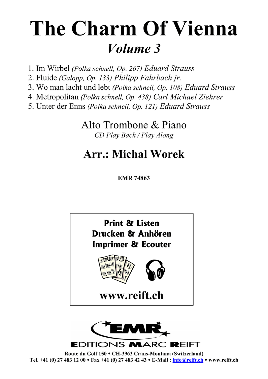 The Charm Of Vienna Volume 3 Piano Accompaniment scores gallery preview page 2