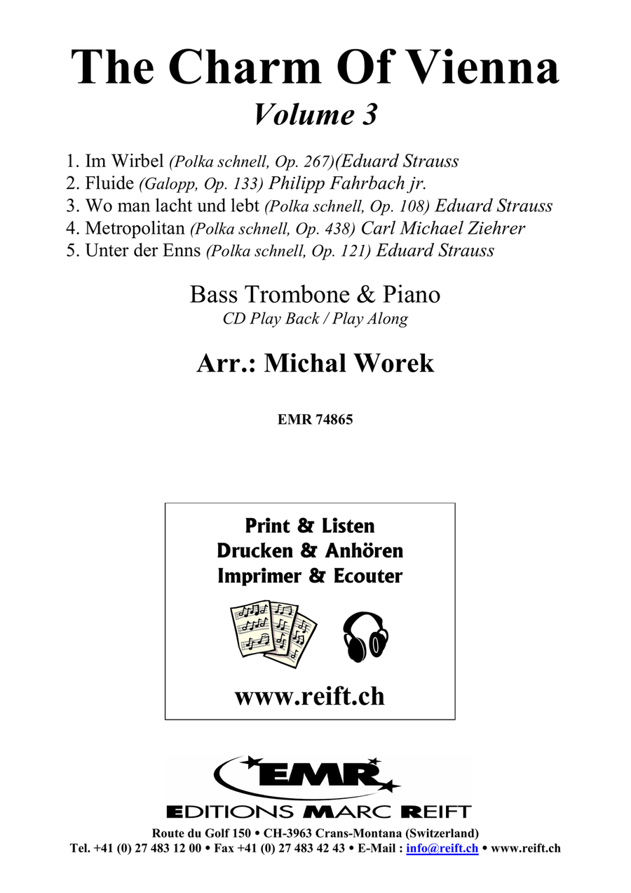 The Charm Of Vienna Volume 3 Trombone scores gallery preview page 2