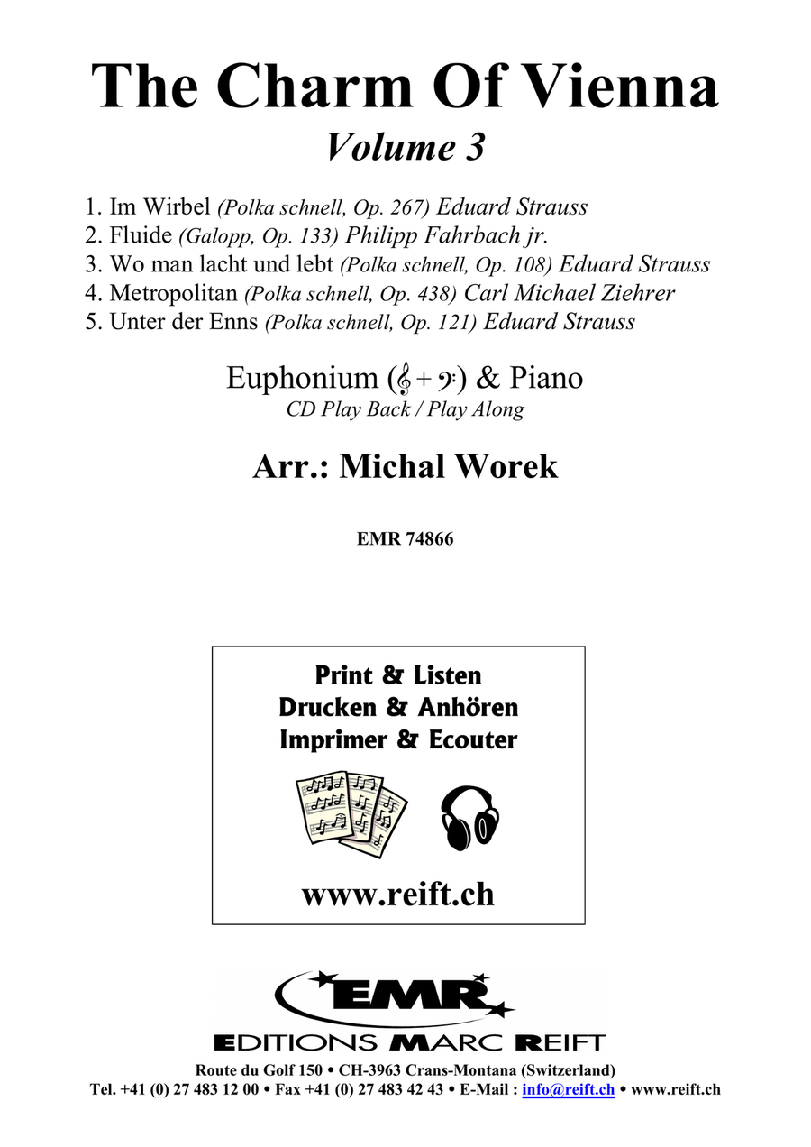 The Charm Of Vienna Volume 3 Euphonium scores gallery preview page 2
