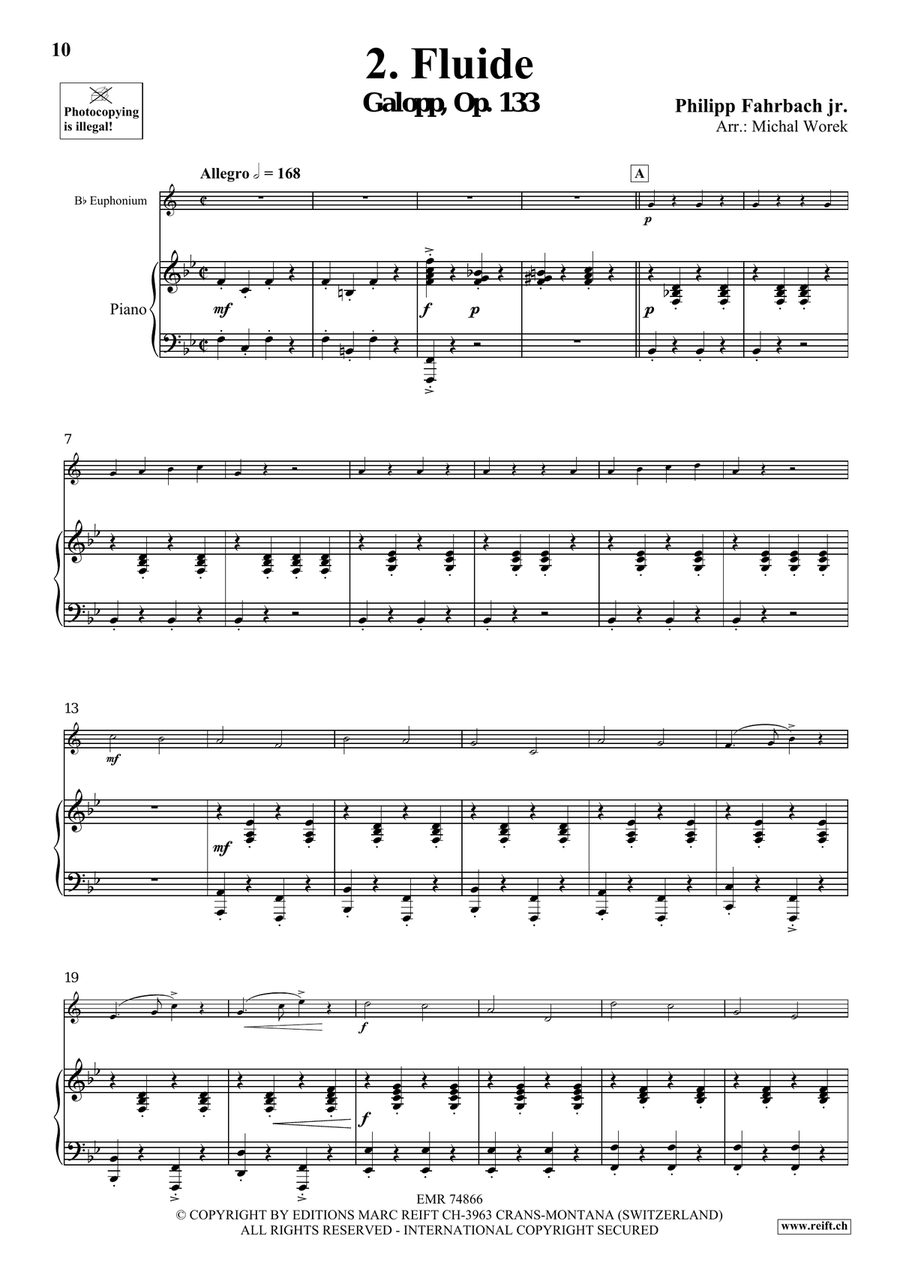 The Charm Of Vienna Volume 3 Euphonium scores gallery preview page 6