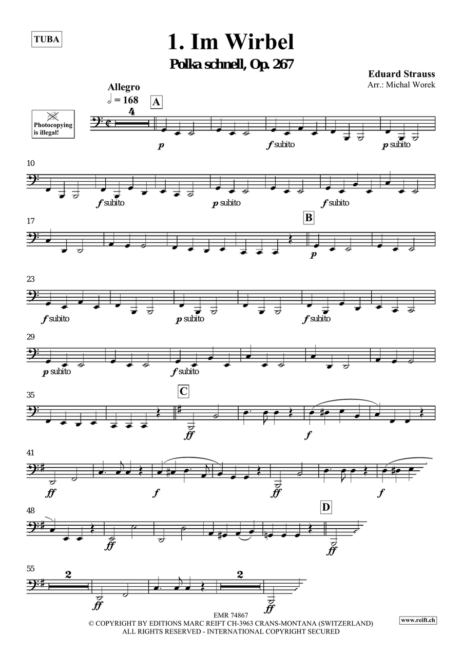 The Charm Of Vienna Volume 3 Tuba scores gallery preview page 3
