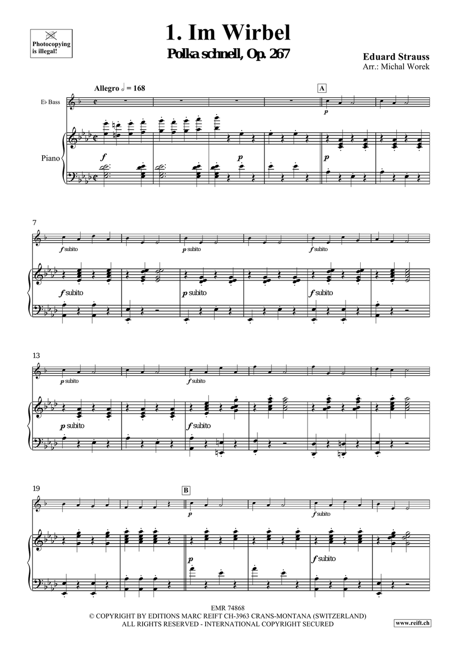 The Charm Of Vienna Volume 3 Piano Accompaniment scores gallery preview page 4