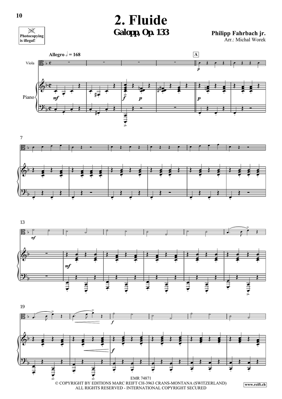 The Charm Of Vienna Volume 3 Viola scores gallery preview page 6