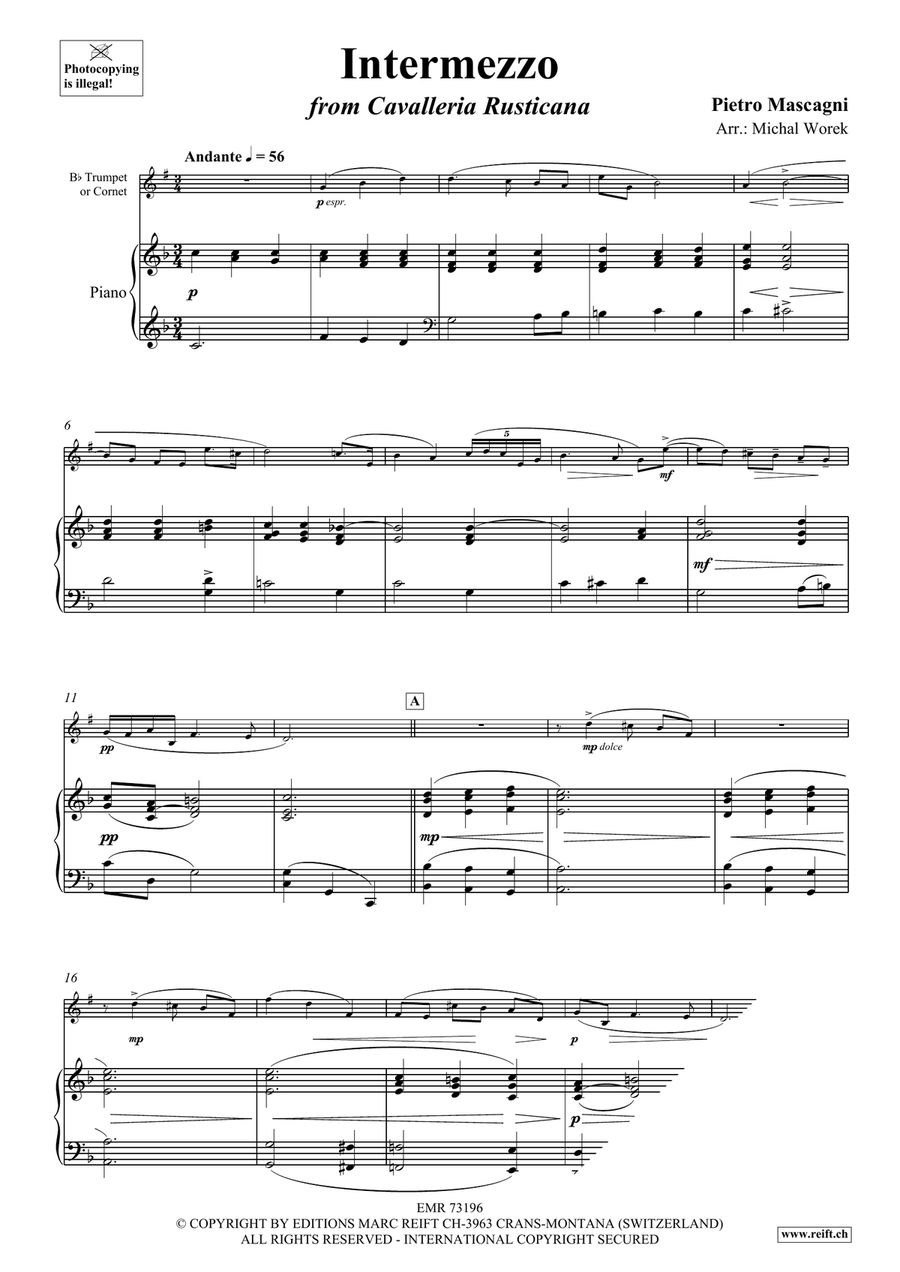Intermezzo Intermezzo Cornet scores gallery preview page 3