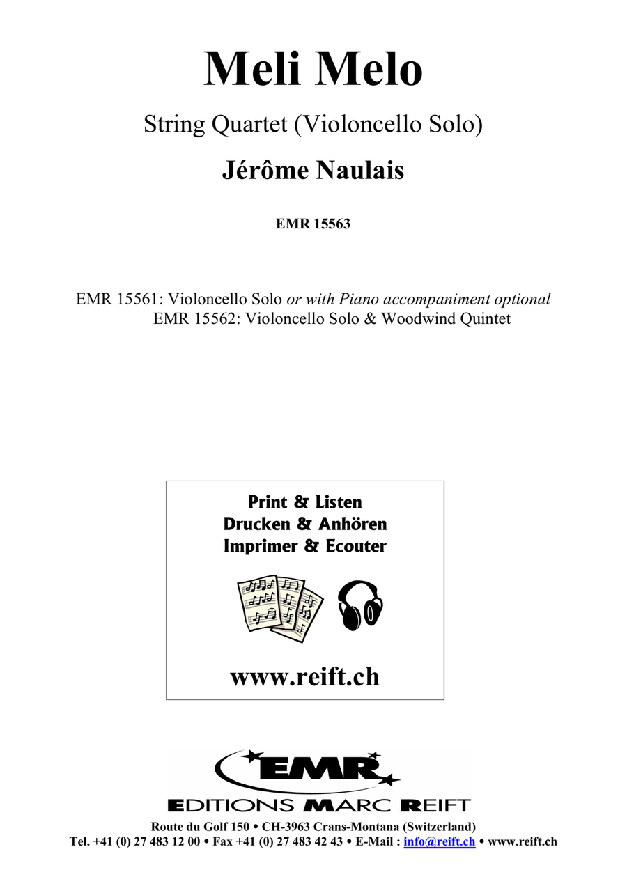 Meli Melo Meli Melo String Quartet scores gallery preview page 2