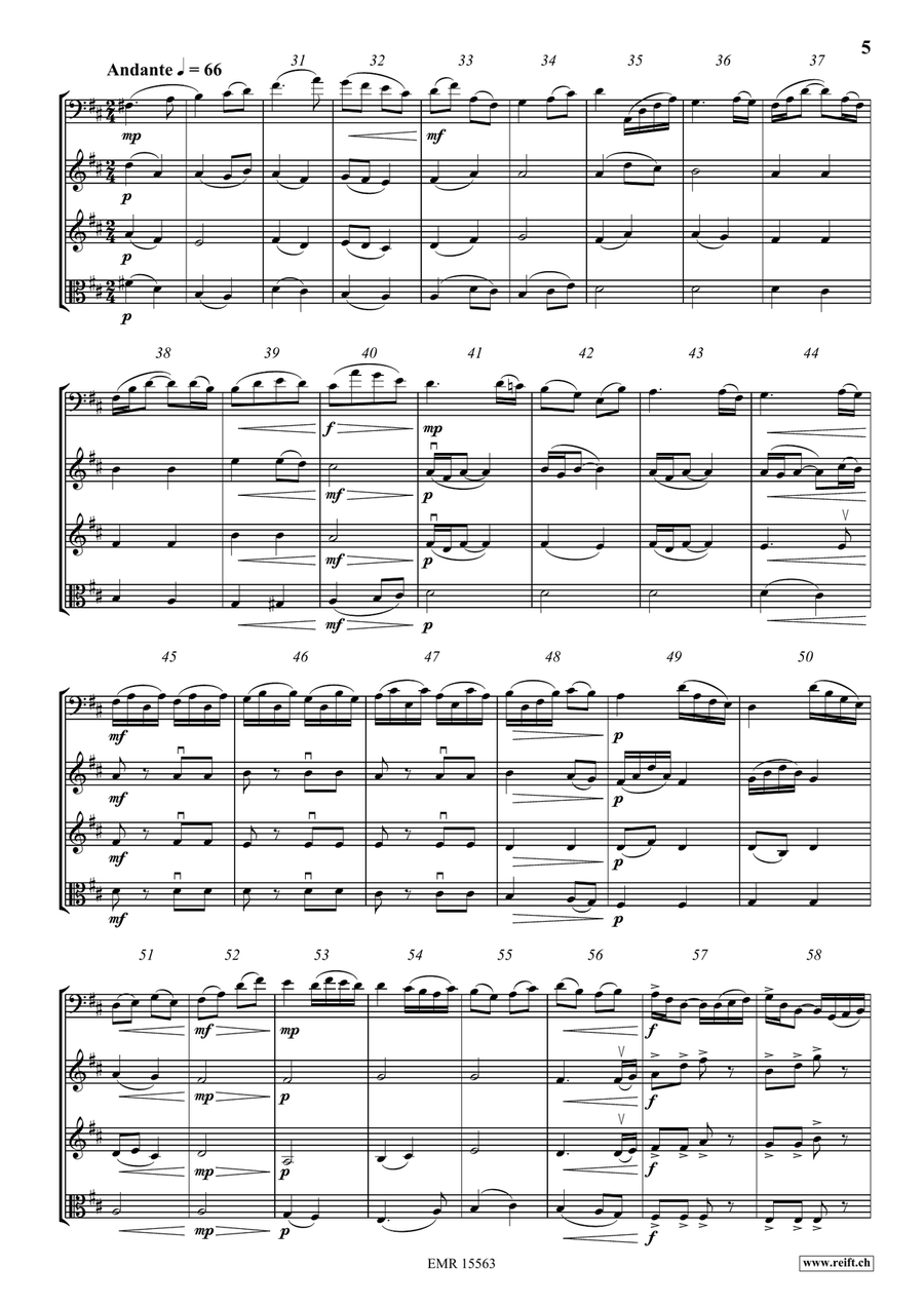 Meli Melo Meli Melo String Quartet scores gallery preview page 6