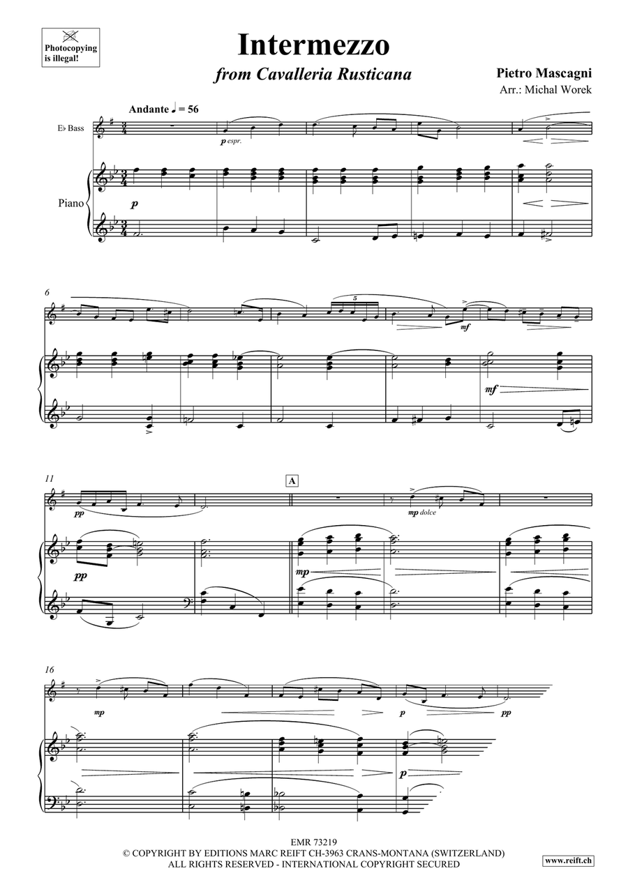 Intermezzo Intermezzo Voice Solo scores gallery preview page 3