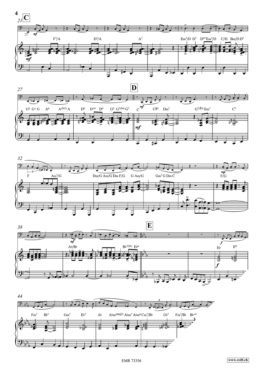 Ain't Misbehavin' Ain't Misbehavin' Tuba scores gallery preview page 4