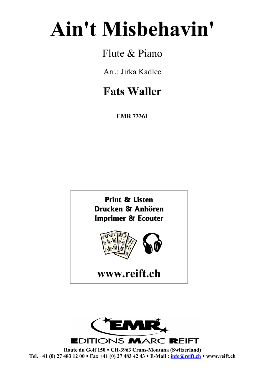 Ain't Misbehavin' Ain't Misbehavin' Flute Solo scores gallery preview page 2