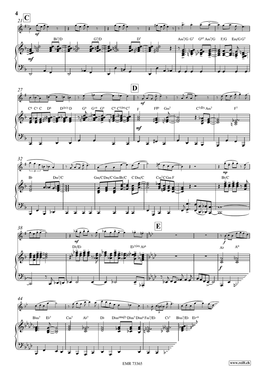 Ain't Misbehavin' Ain't Misbehavin' Clarinet Solo scores gallery preview page 4