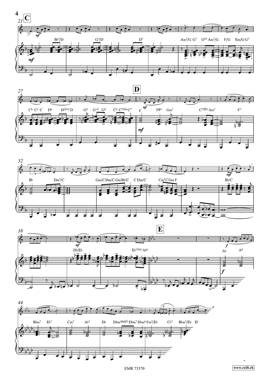 Ain't Misbehavin' Ain't Misbehavin' Horn scores gallery preview page 4