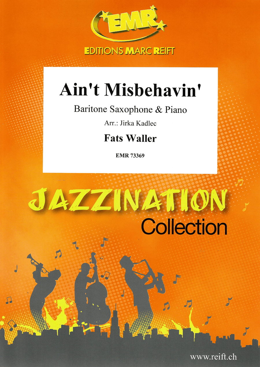 Ain't Misbehavin' Ain't Misbehavin' Baritone Saxophone scores gallery preview page 1