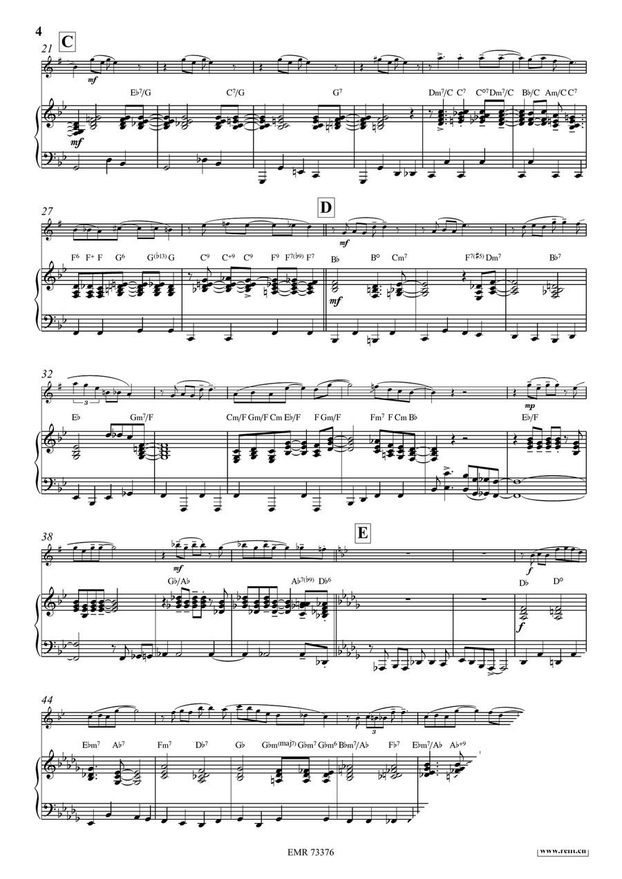 Ain't Misbehavin' Ain't Misbehavin' Alto Saxophone scores gallery preview page 4