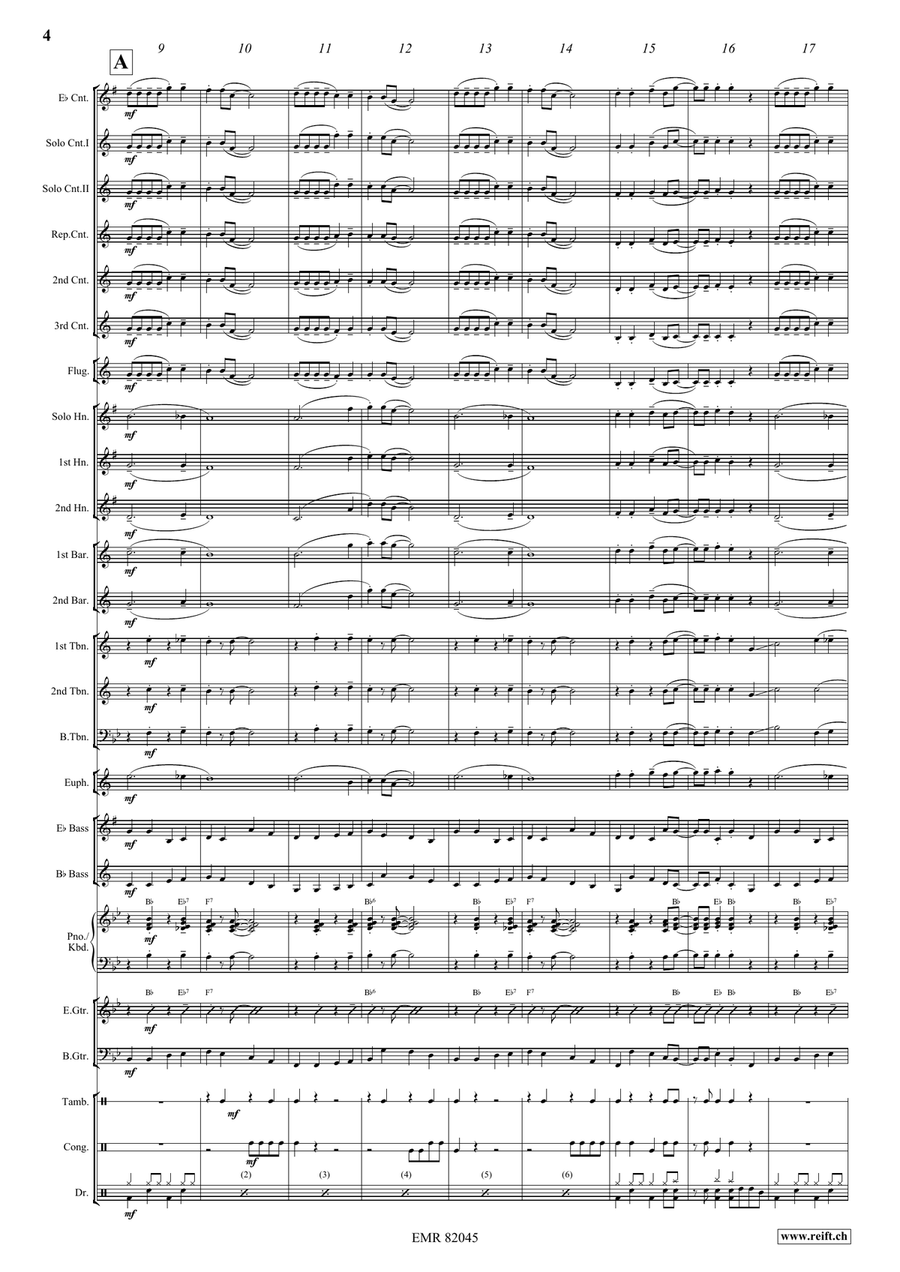 Birewegge Chäs und Brot Birewegge Chäs und Brot Brass Band scores gallery preview page 5