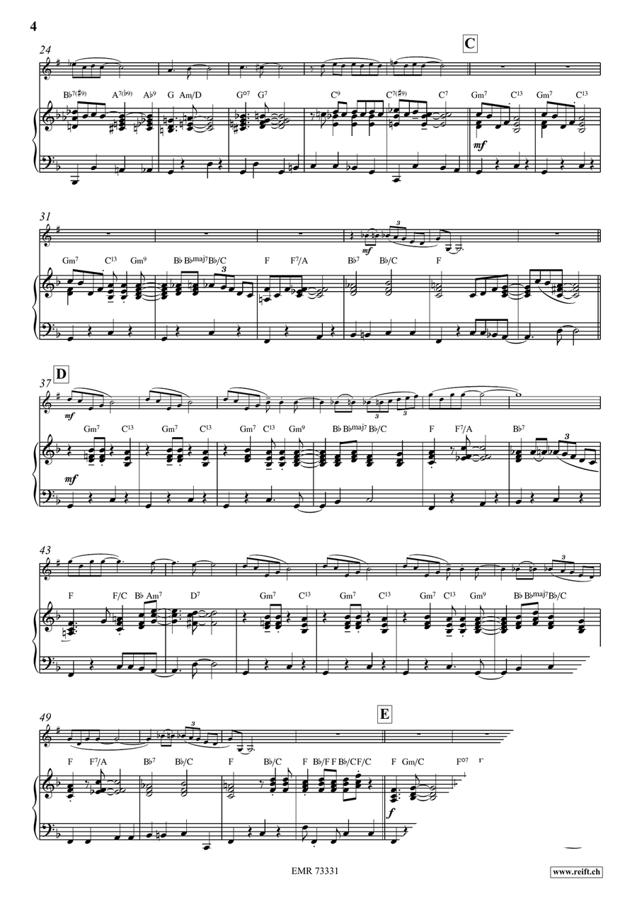 Honeysuckle Rose Honeysuckle Rose Voice Solo scores gallery preview page 5