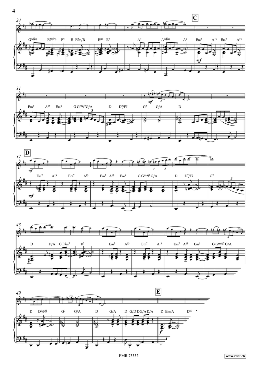 Honeysuckle Rose Honeysuckle Rose Piccolo scores gallery preview page 5