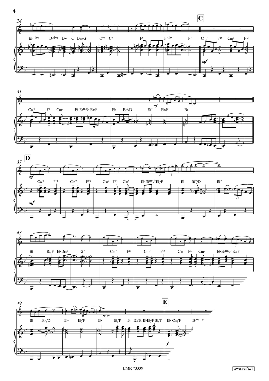 Honeysuckle Rose Honeysuckle Rose Clarinet Solo scores gallery preview page 5