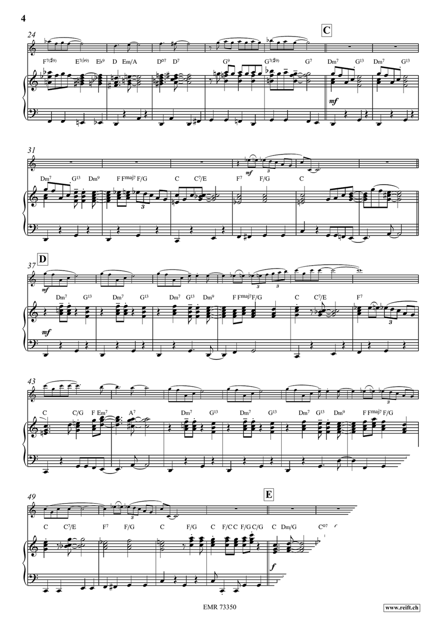 Honeysuckle Rose Honeysuckle Rose Piano Accompaniment scores gallery preview page 5