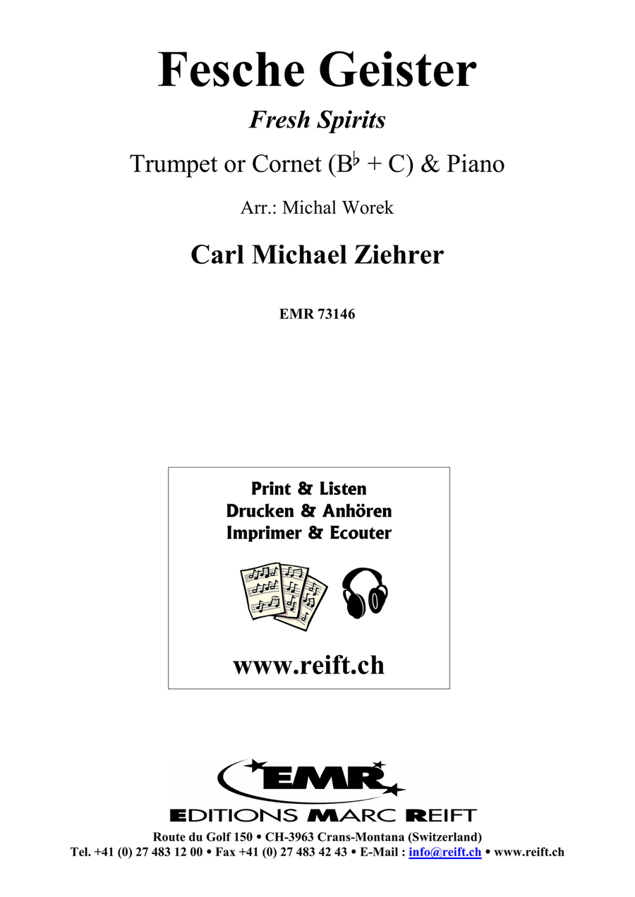Fesche Geister Fesche Geister Cornet scores gallery preview page 2