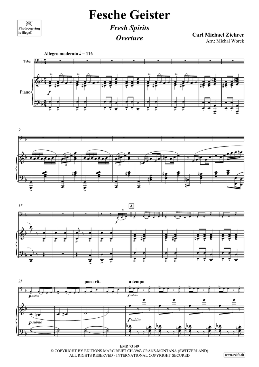 Fesche Geister Fesche Geister Tuba scores gallery preview page 4