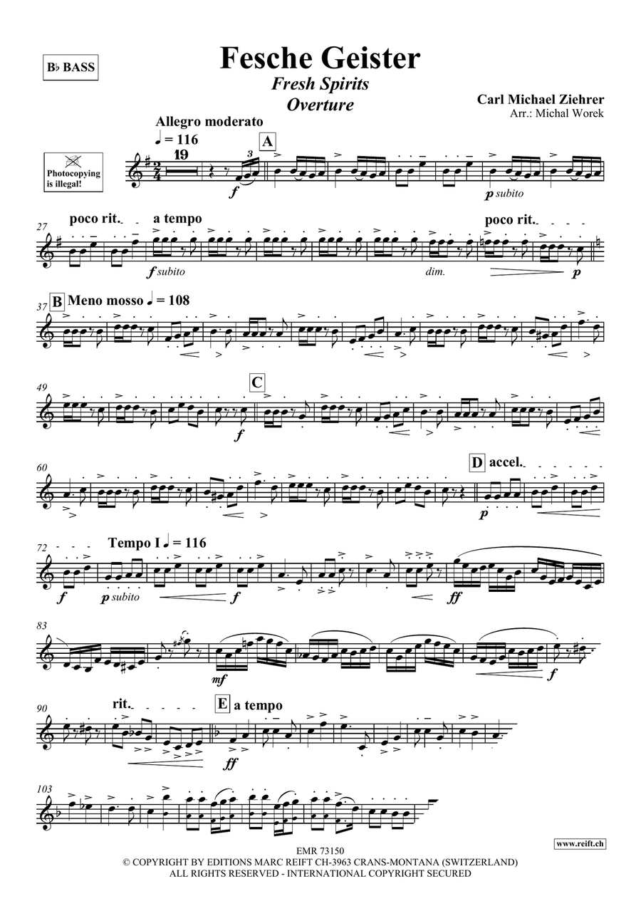 Fesche Geister Fesche Geister Voice Solo scores gallery preview page 3