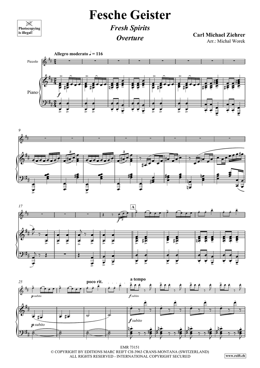 Fesche Geister Fesche Geister Piccolo scores gallery preview page 4