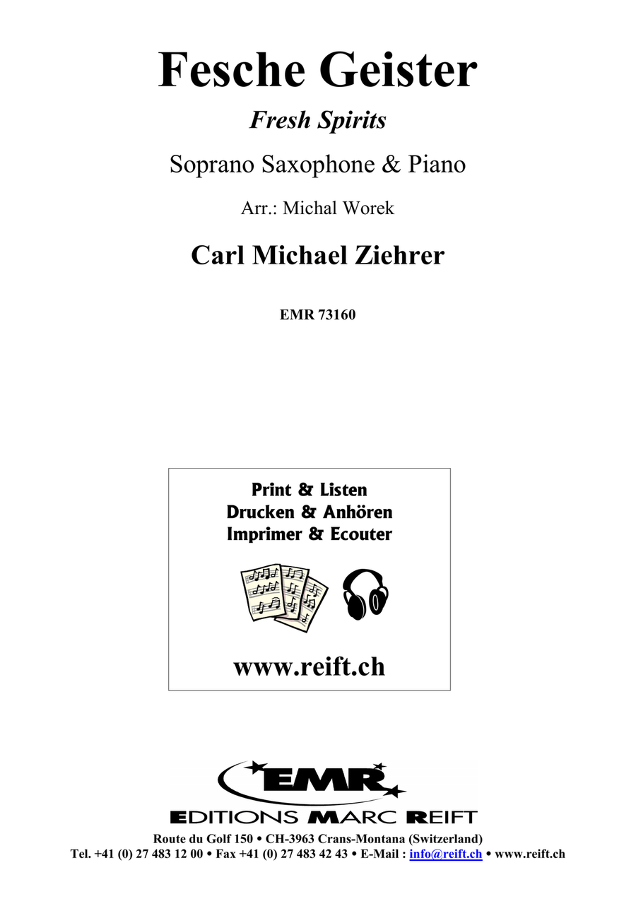 Fesche Geister Fesche Geister Soprano Saxophone scores gallery preview page 2