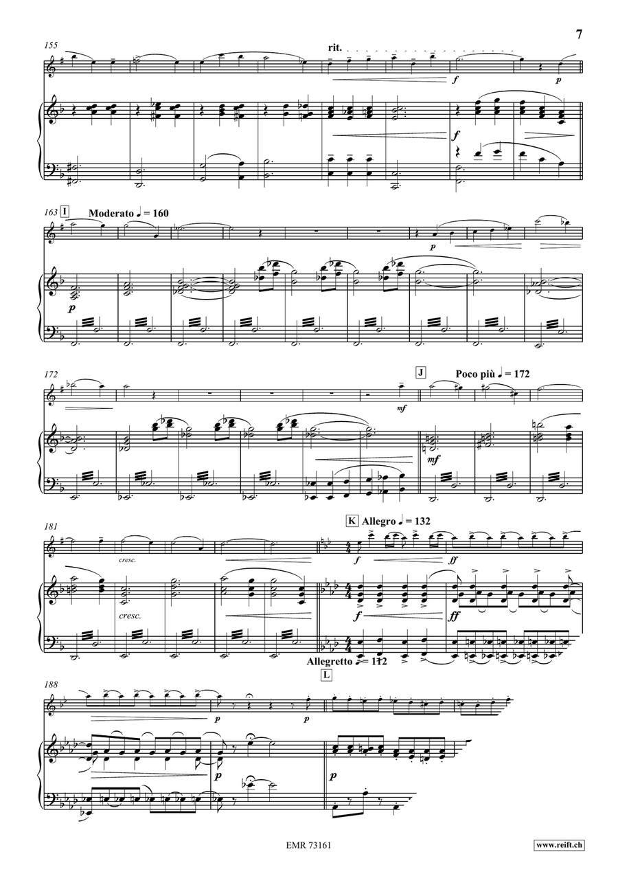 Fesche Geister Fesche Geister Tenor Saxophone scores gallery preview page 8