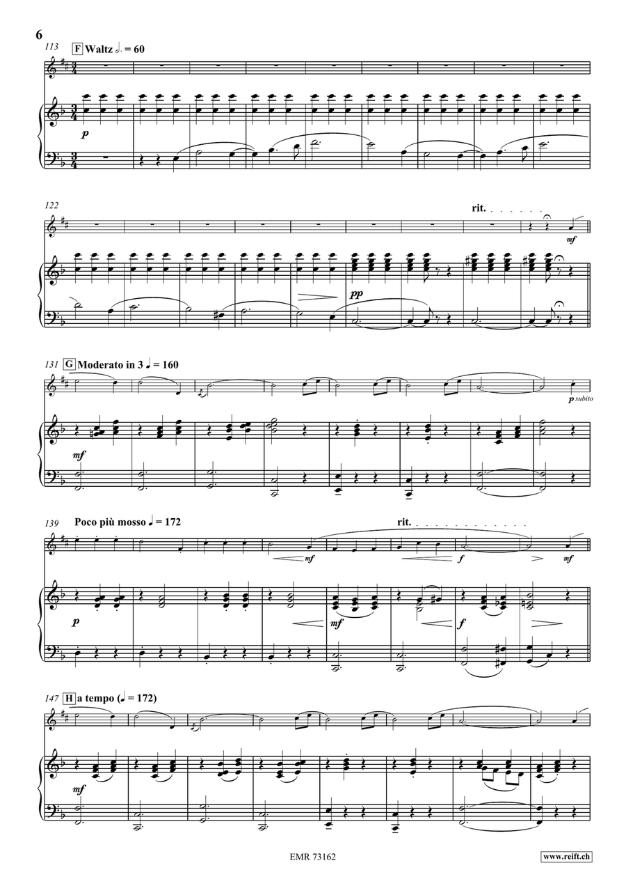 Fesche Geister Fesche Geister Baritone Saxophone scores gallery preview page 7