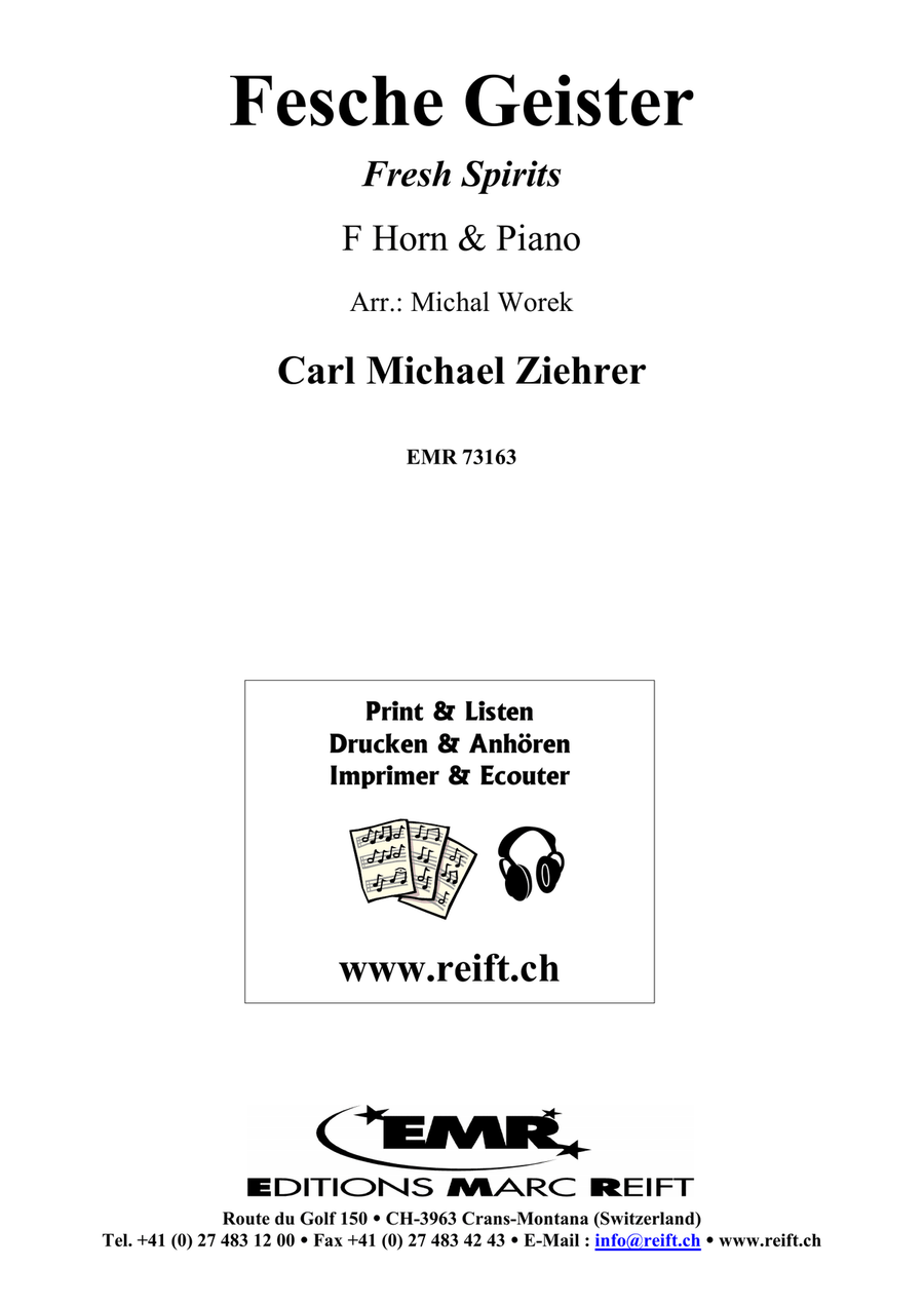 Fesche Geister Fesche Geister Horn scores gallery preview page 2
