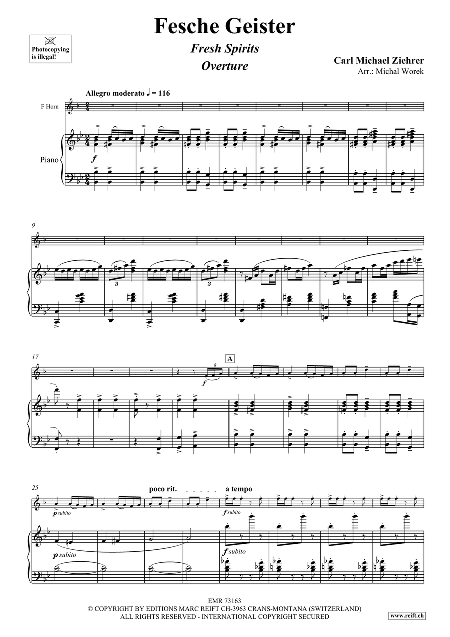 Fesche Geister Fesche Geister Horn scores gallery preview page 4