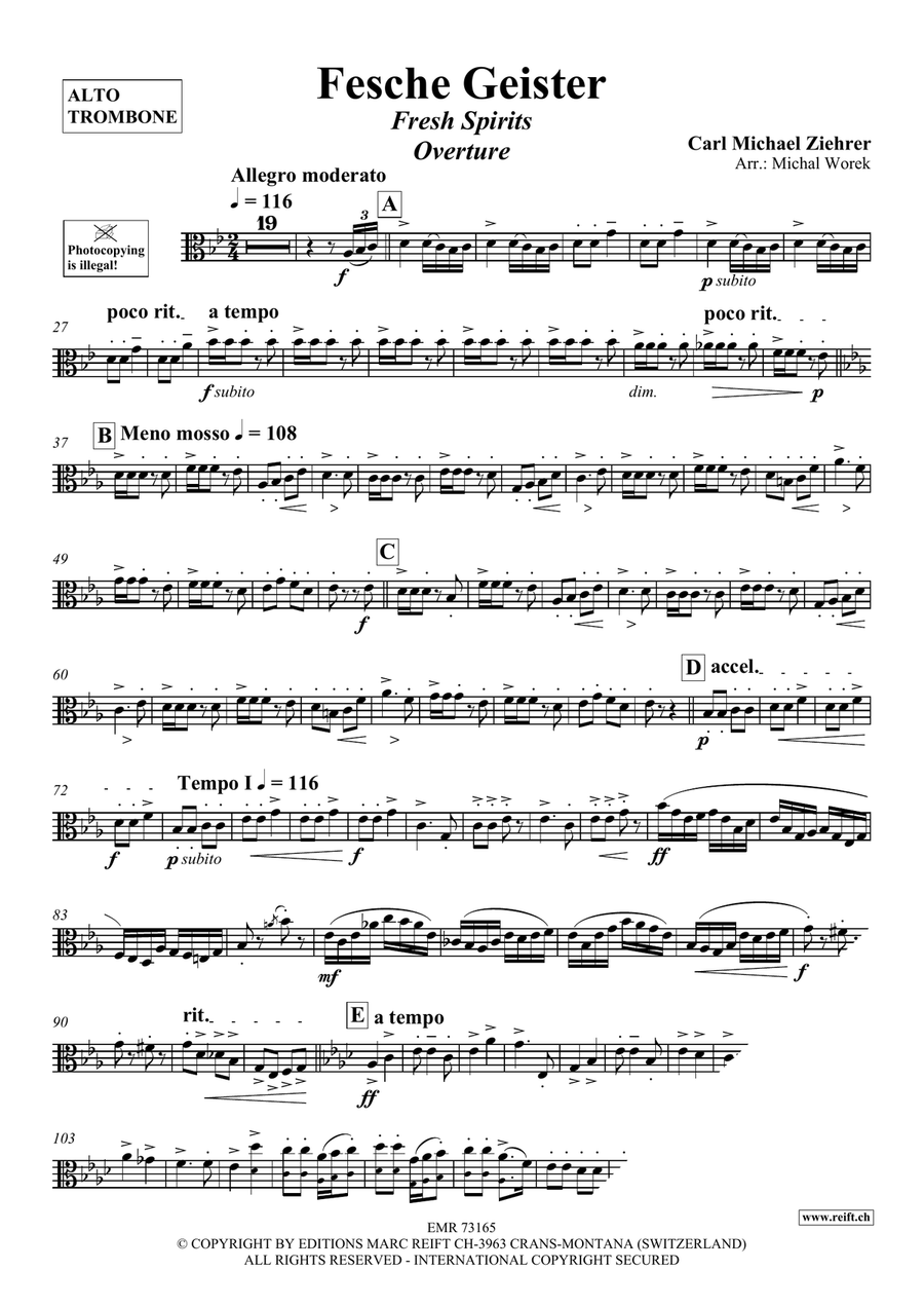 Fesche Geister Fesche Geister Piano Accompaniment scores gallery preview page 3