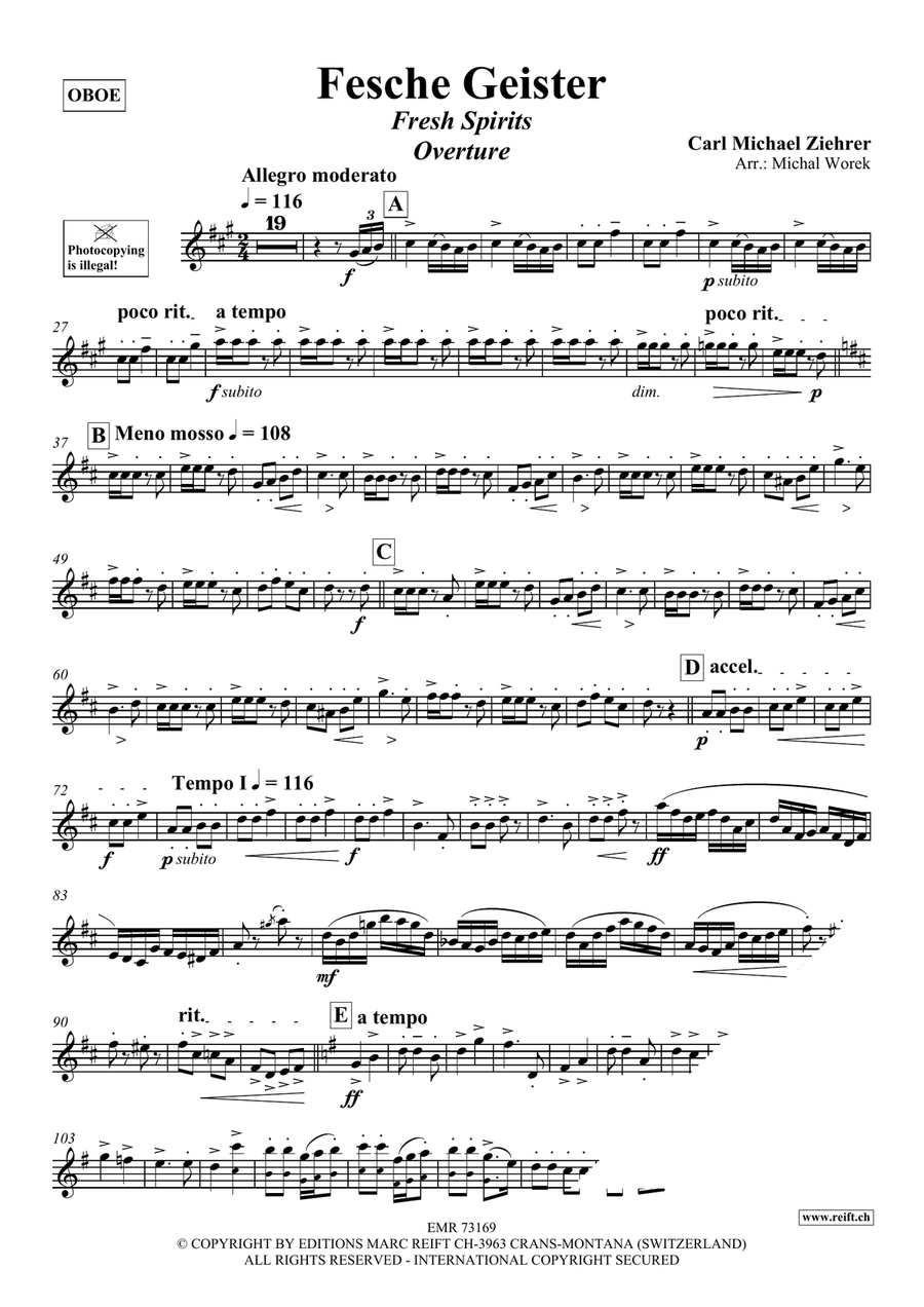 Fesche Geister Fesche Geister Piano Accompaniment scores gallery preview page 3