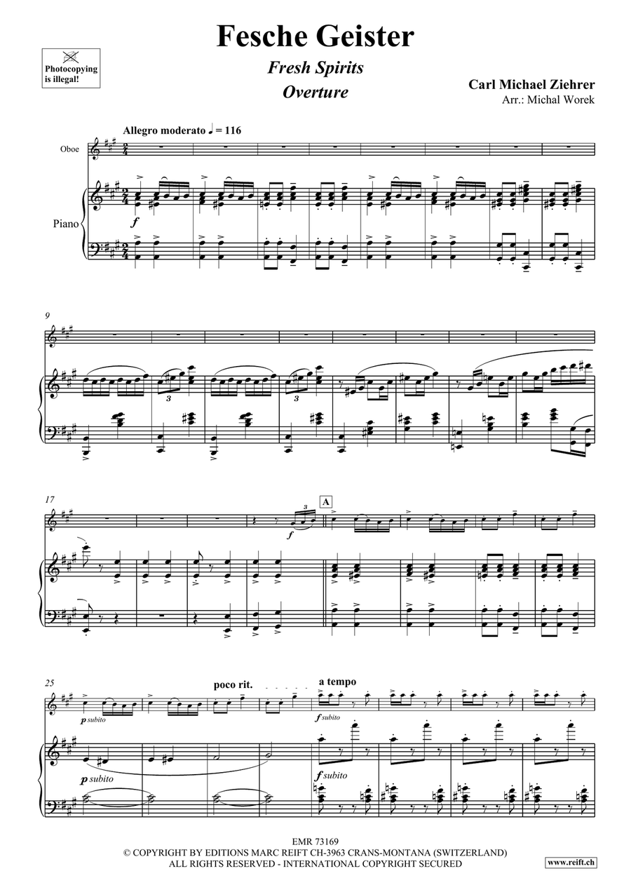 Fesche Geister Fesche Geister Piano Accompaniment scores gallery preview page 4