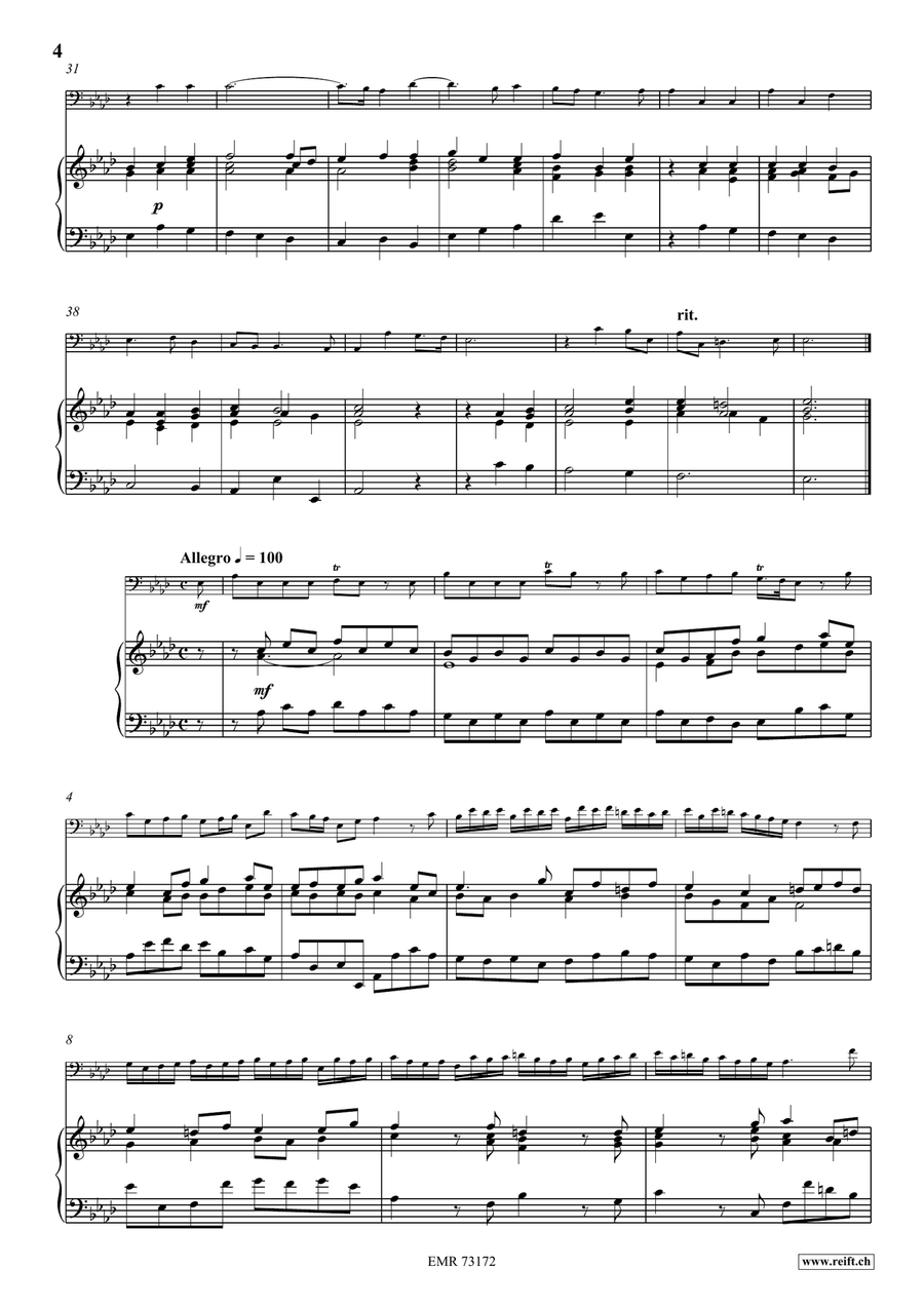 Sonate Sonate Organ scores gallery preview page 5
